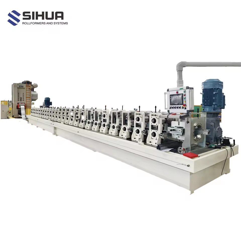 High Quality High-Accuracy Fully Automatic Upright Rack Making Machine New Storage Shelf Roll Forming Machine Bearing