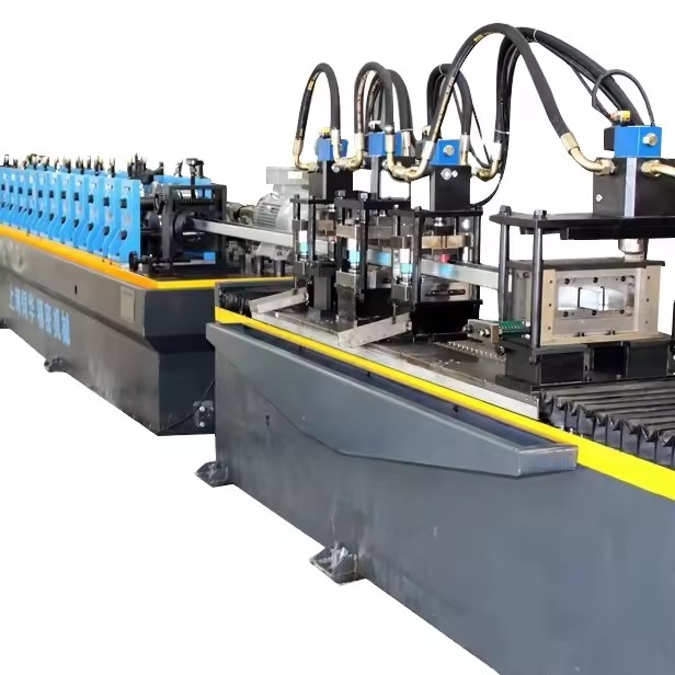 Stud Track Roll Forming Machine for C/U/Drywall Profiles PLC Controlled High Quality Bearings ABB/SIEMENS Motor 3-Year Warranty