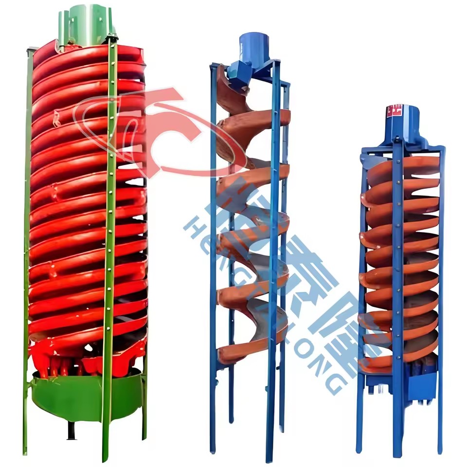 Energy Saving Mining Equipment Chromite Tin Chrome Iron Ore Spiral Chute Machine Price