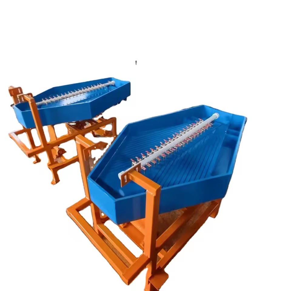 High Performance New Fine Ore Recovery Gold Separator Equipment Plant Shaker Shaking Table for Mineral Separation