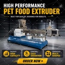 Food-grade Large Capacity Automatic Efficient High Digestibility Nutritional Dog Food Making Machine Dog Feed Production Line