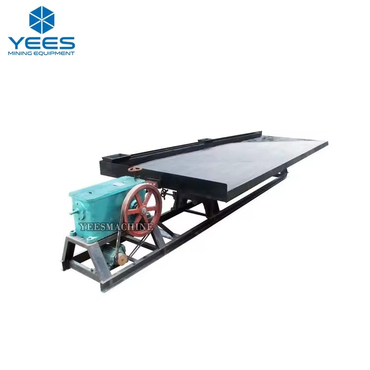 Best Selling Energy and Mining Equipment High Quality Mineral Processing Machine High Recovery Shaker Table Separating Gold Ore