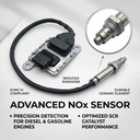 OEM Grade TB Nox Sensor WG1034121234 SNS3550 for Sinotruk C7H MAX Exhaust Gas Aftertreatment 12 Months Warranty