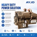 High Power KTA50 V16 1760KW Turbocharged Water Cooled Power Diesel Engine for Oil Gas Fracturing Large Construction Machinery
