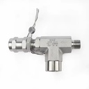 6000psi Stainless Steel Safety Relief Valve Manual Control Pressure Reducing for Water Gas Oil Base Acid General Application