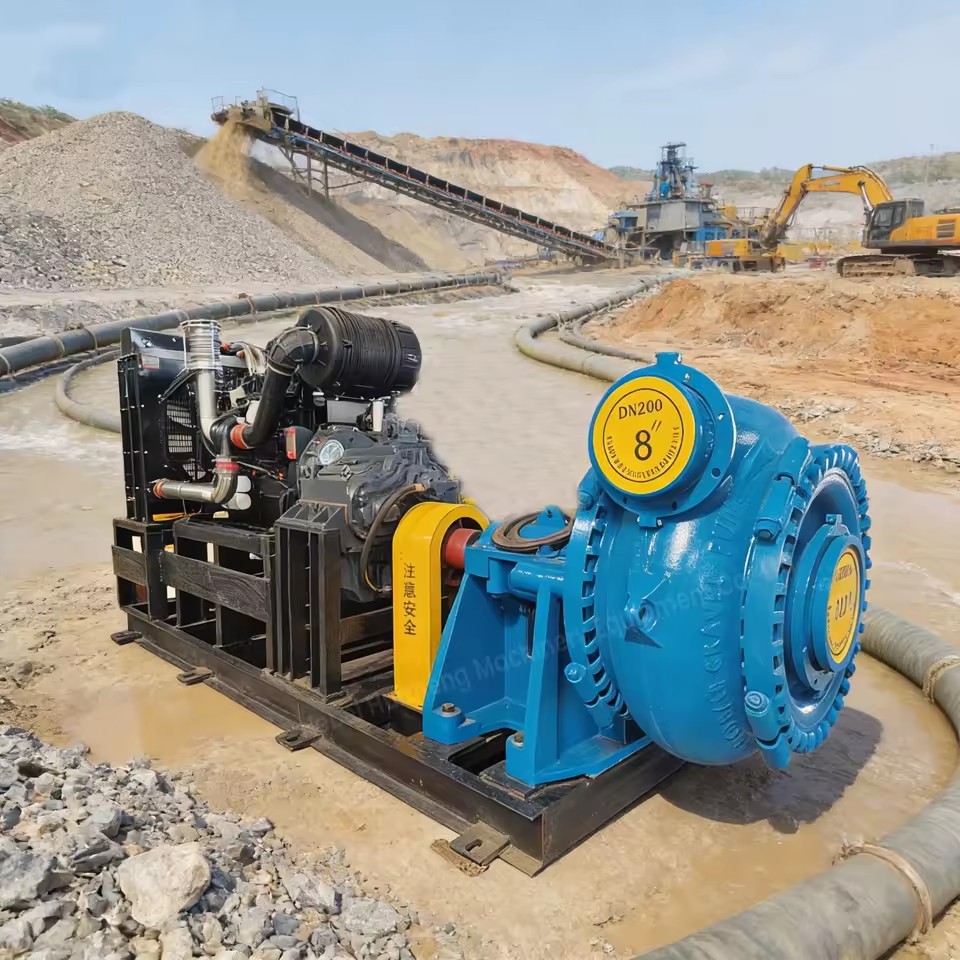 Reliable High Performance Centrifugal Slurry Sand Gravel Pump for Heavy Duty Mining Operations River Sand