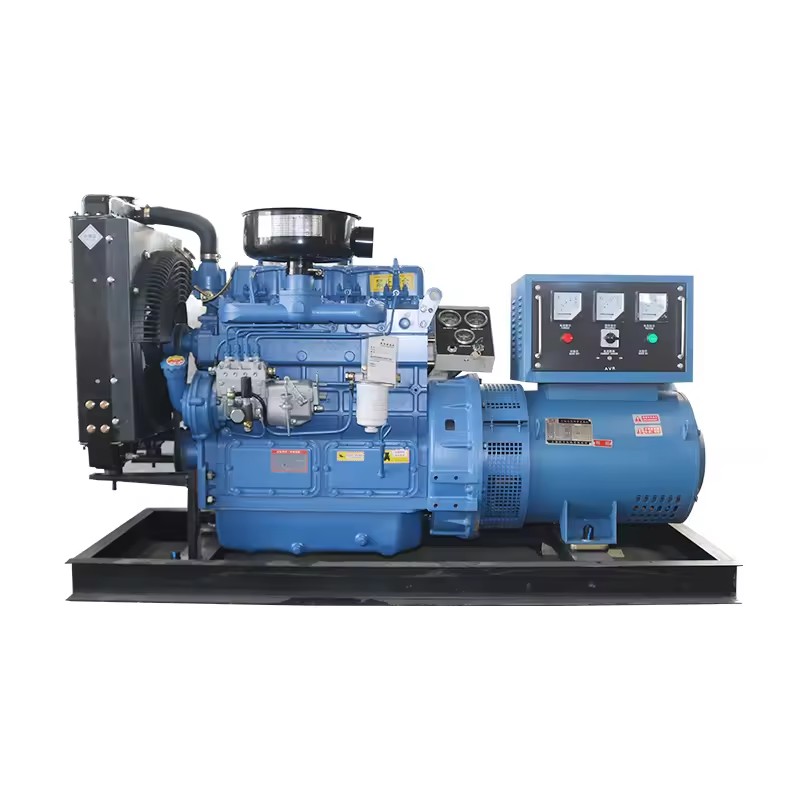 Small Portable Water Cooled Silent Diesel Generator on Trailer
