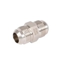 1JN 37 Degree Straight Male Thread Stainless Steel Hydraulic Adapter Fitting Gas/Oil NPT/BSP Thread Carbon Steel Tube Connector