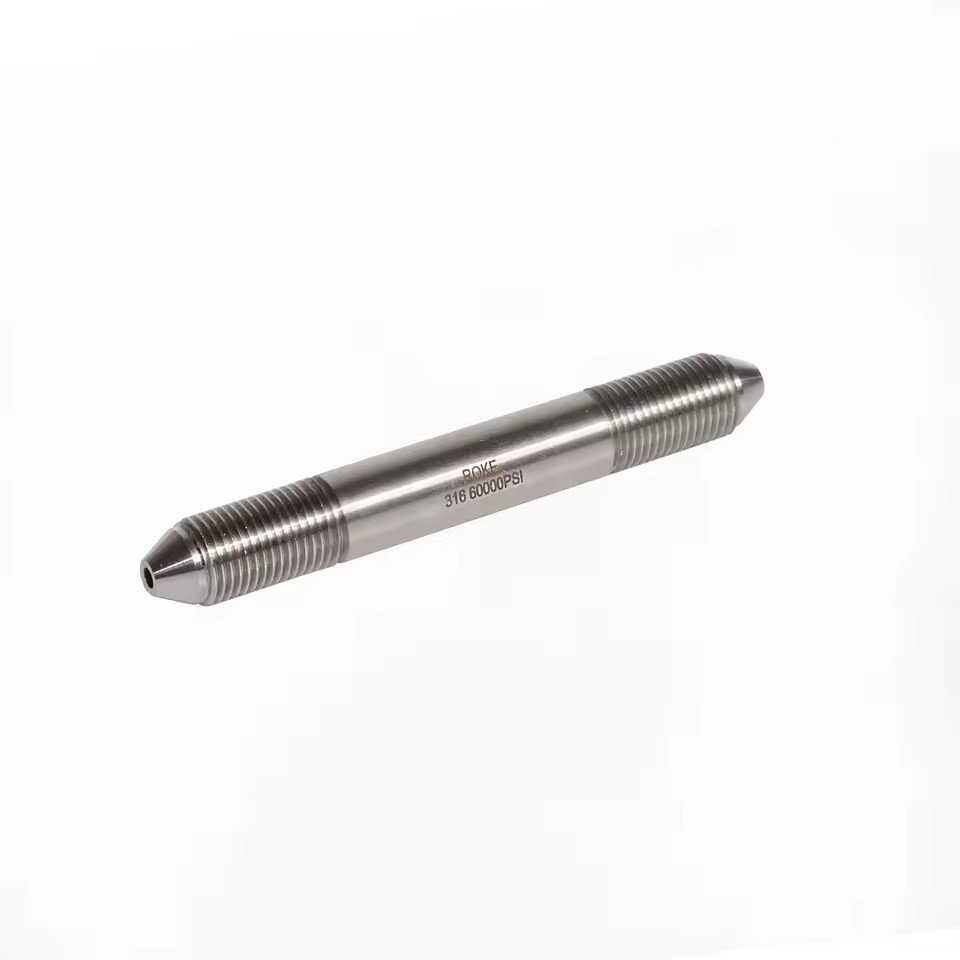 Stainless Steel SS316 Ultrahigh Pressure Cone and Thread Tubing 60000psi 1/4" 3/8" 9/16"
