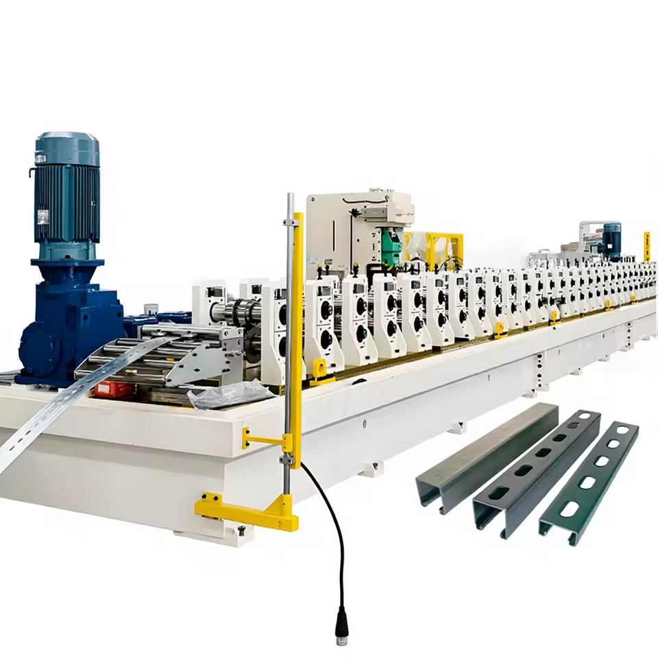 Custom Automatic C-shaped Bracket Cold-Forming Equipment High-Strength Steel Seismic Support Forming Machinery-Direct