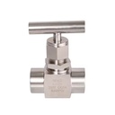 Super Duplex Stainless Steel F53/2507 Socket Weld Needle Valve Manual Power 6000psi for Gas Water Oil General Application