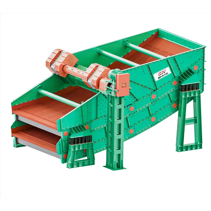 GN Large Banana Vibrating Screen for Mining Ore Dewatering and High Efficiency Screening Equipment