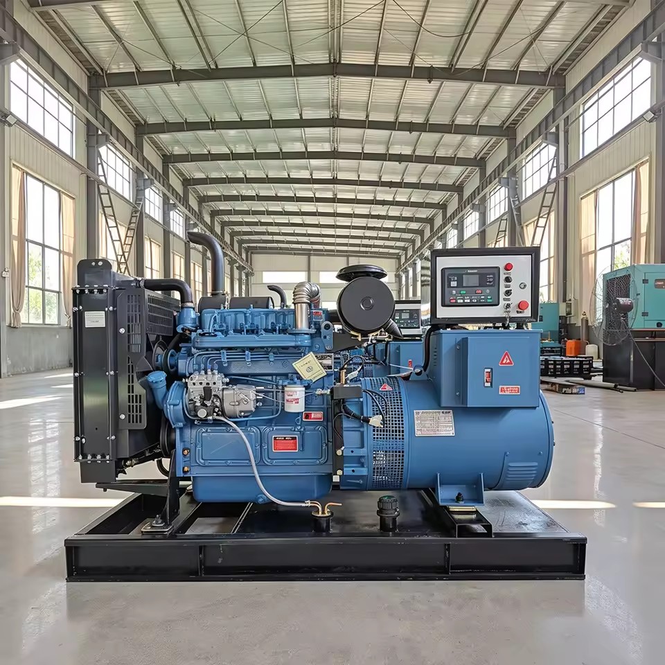 Large Output Open Frame Diesel Generator Set For Exhibition Center And Complex Commercial Building Projects