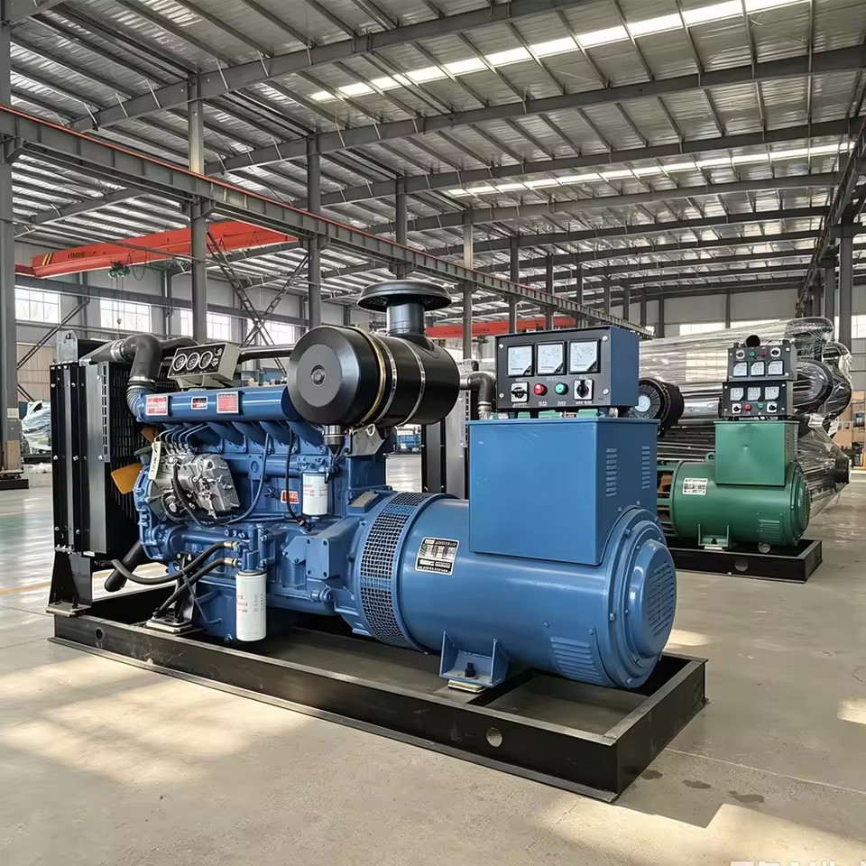 Open Frame Diesel Generator Set With Modular Assembly Structure For Easy Industrial Site Repair And Service