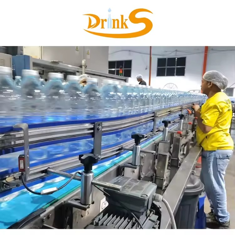 High Tech CGF18-18-6 8000BPH Pure Mineral Water Filling Production Line / Automatic Water Bottling Machine