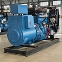 Low Noise Operation Open Frame Diesel Generator Set For Urban Downtown Industrial Construction Projects