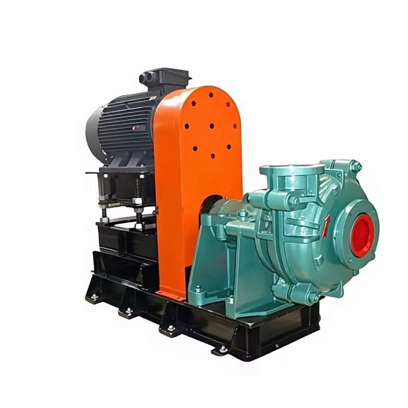 AH Heavy Duty Slurry Pump for Copper Ore Beneficiation Mineral Processing Pump Submersible Sewage Gravel Handling Slurry Pump