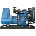 Open Frame Diesel Generator Set With Brushless Synchronous Alternator For Clean Stable Industrial Power Output