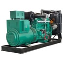 Open Frame Diesel Generator Set Configured With High Efficiency Radiator For High Temperature Industrial Zones