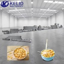 SUS304 Fully Automatic High Efficiency Crispy Good Taste Corn Flake Breakfast Cereal Making Machine Turn-key Production Line