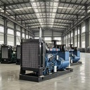 Open Frame Diesel Generator Set Supporting ATS Module Integration For Industrial Facility Power System