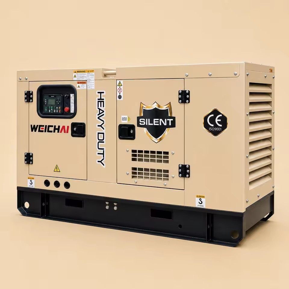 10kva 20kva 40kva 50kw 100kva 250kva 400kva Electric 60Hz Three Phase Silent Diesel Generator With ATS for Hotel Backup Power