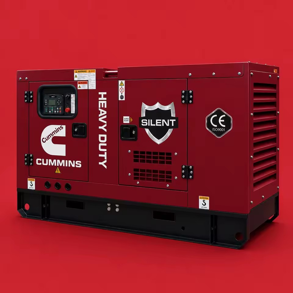 Single-Phase 50/60Hz Silent Diesel Generator Power Range With ATS Option Sound Proof Options