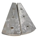 Heavy Duty Anti Abrasion Ball Mill Liner Plate for Large Capacity Mineral Processing Ball Mill Machine