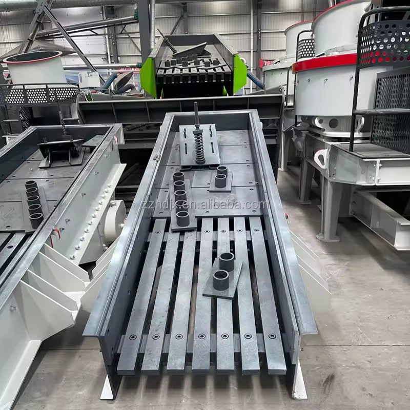 Supplier Stone Crusher Automatic Quarry Mining Linear Vibratory Feeder 50-100Tph Wide Application Grizzly Vibrating Feeder