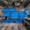 Industrial Grizzly Feeder for Primary Crushing with 1500mm Feed Size Capacity in Hard Rock Mining Operations