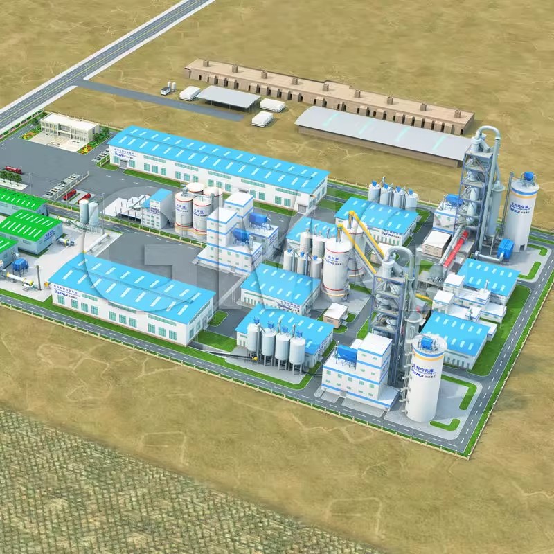 700tons Per Day Clinker Cement Manufacturing Plant