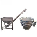 Mining Sand Wood Chip Spiral Chemical Silicon Customized Screw Conveyor Feeder Machine