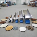 Custom Stainless Steel Snack Wrapping Mining Vibration Feeder Controller Engine Low Noise 0.1-10t/h 1 Year 110V/220V