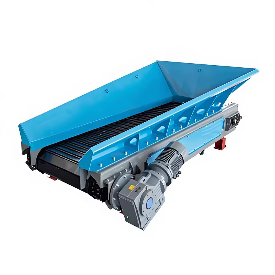 Chain-Plate Feeder Mining-Specific Heavy-Duty Light-Weight Elevating Equipment Chain-Plate Conveyor Model TF-03