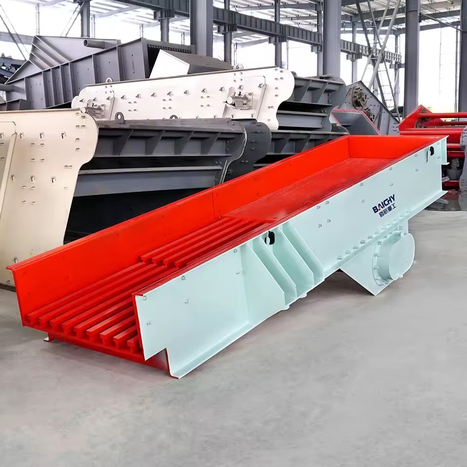 Mining Vibrating Feeder Machine for PE 500X750 Jaw Crusher Price Supplier Mining Stone ZSW Vibrating Hooper Feeders Machinery