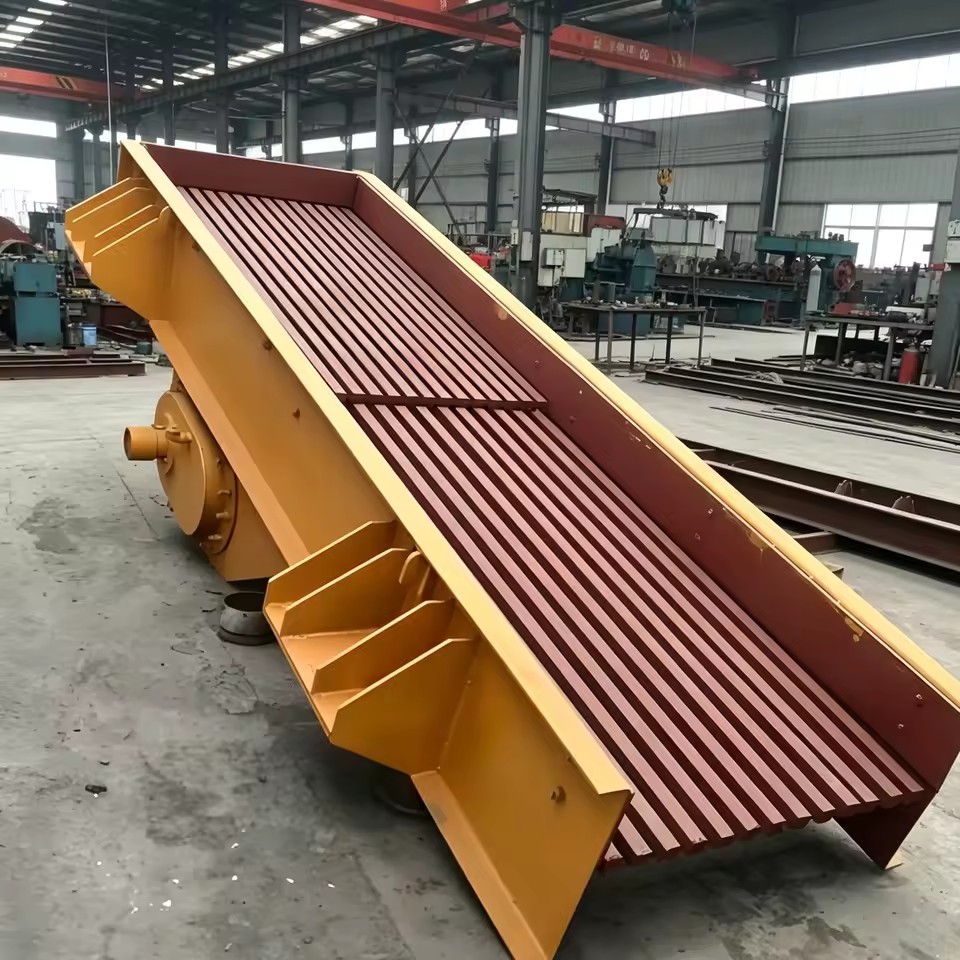 Vibration Feeder Stone Crusher Vibrating Hopper Feeder for Mining Industries