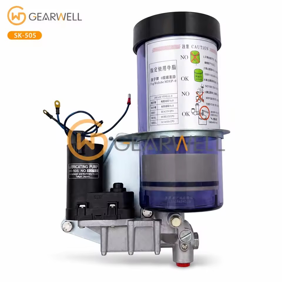 SK505 Electric Grease Pump Automatic Lubricating Pump Centralized Lubrication System for Machine Tool Equipment
