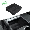 ABS Central Control Storage Box for New Model Y Juniper Center Console Organizer Tray Armrest Cubby Drawer