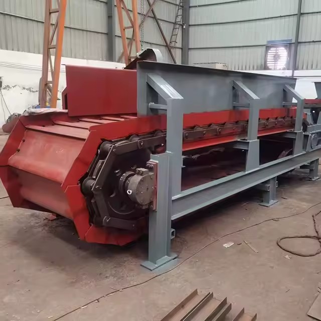 High Quality Heavy-Duty PLC-Controlled Apron Feeder for Coal Mining Equipment Smooth-Rurning Chain Plate Motor Engine