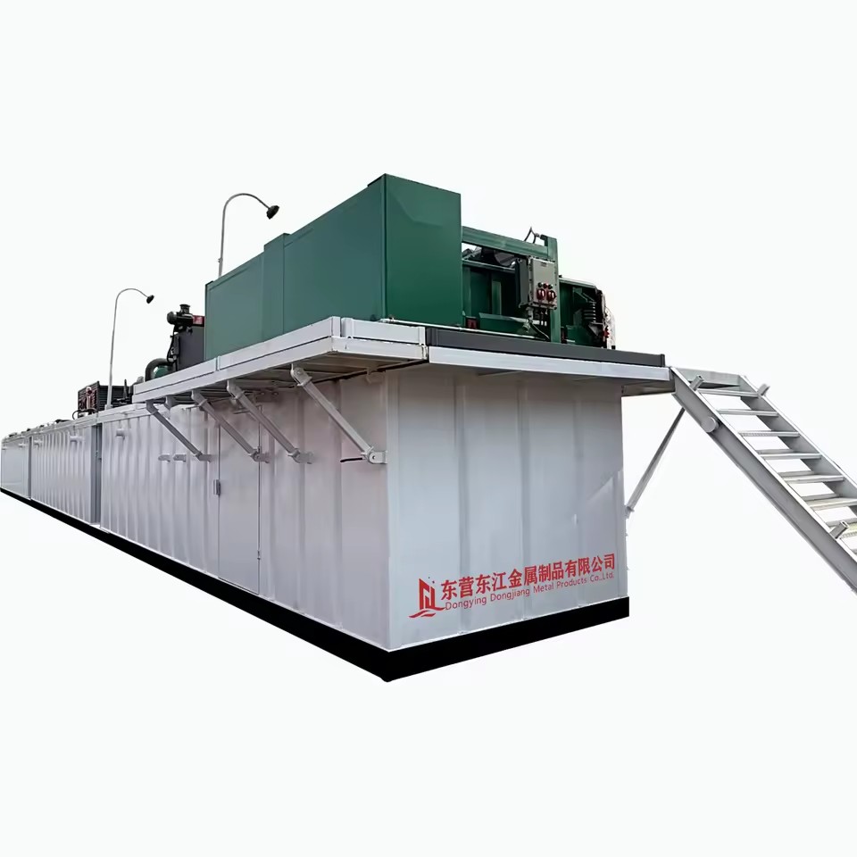 Oilfield Mud Tanks for Optimal Mud Cleaning in Oil Drilling Operations High Efficiency 380V/220V 6 Month Warranty