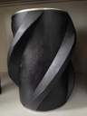 5-1/2" Solid Body Rigid Helical Centralizer With Steel Rings inside