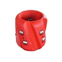 DYQX-PETRO API Spiral Casing Rigid Roller Centralizer with 1 Year Warranty for Certified for Oilfield Use