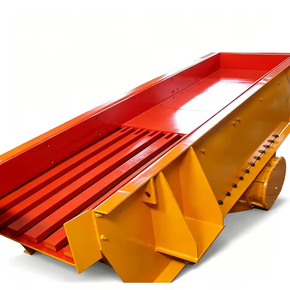 Vibratory Feeder ZSW 1100x4200 15kw 200-430t/h 580mm Feed Grizzly Feeder for Coal Mining Primary Crushing Station