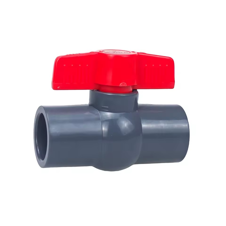 Wholesale High Quality Easily-controlled for Plumbing PVC UPVC Plastic Pvc Compact Ball Valve
