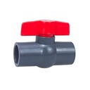 Wholesale High Quality Easily-controlled for Plumbing PVC UPVC Plastic Pvc Compact Ball Valve