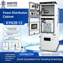 KYN28-12 12kV Medium Voltage Switchgear Customize With Vacuum Circuit Breaker for Solar Power Plant Distribution Systems