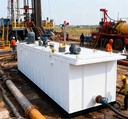 Customizable Oilfield Drilling Mud Circulation System Premium Quality Mud Tank Q235 Steel 1 Year Warranty Origin