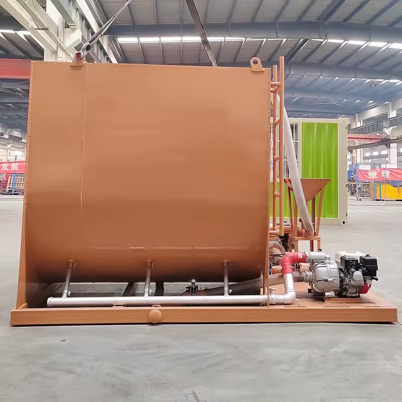 Mud Mixing Tank GMS5000 High Efficiency Diesel Mix System for Trenchless Field