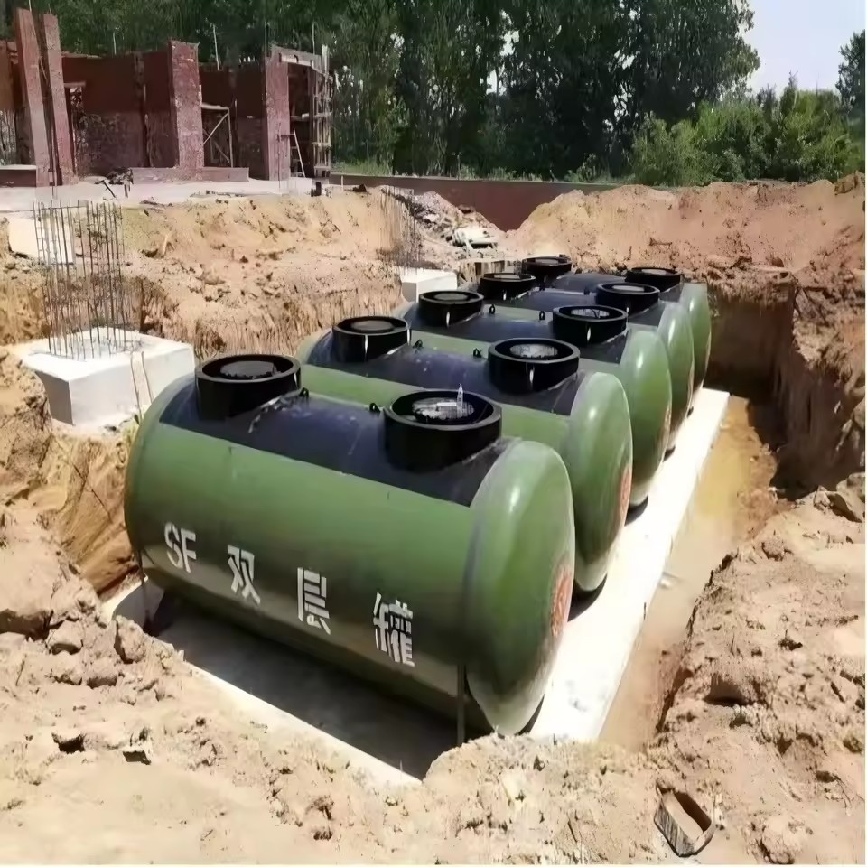 1500/2000/3000/4000/5000 Gallon Fuel tank Double Wall diesel or Petrol Oil Underground Fuel tank
