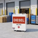 Steel Storages Petrol tank diesel Ibc tank 1000l 250 Gallon Cube Above Ground Transfer Fuel tank